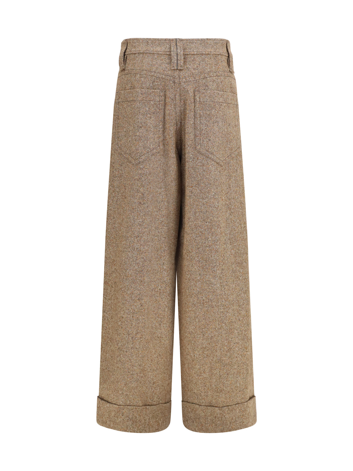 Brunello Cucinelli Women Tailored Wool-Blend Pants