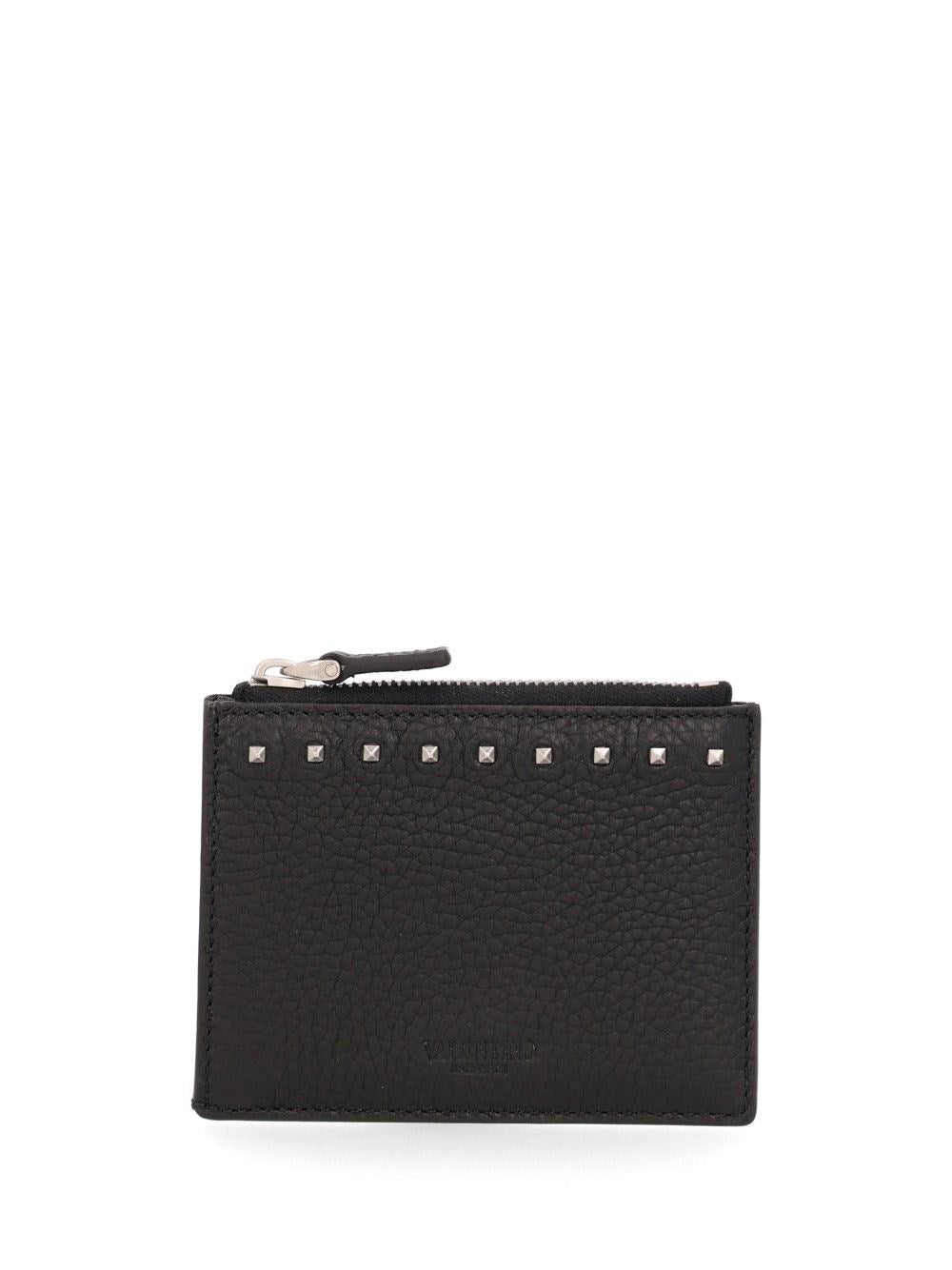 Valentino Garavani Valentino Garavani Men "Rockstud" Coin And Card Holder