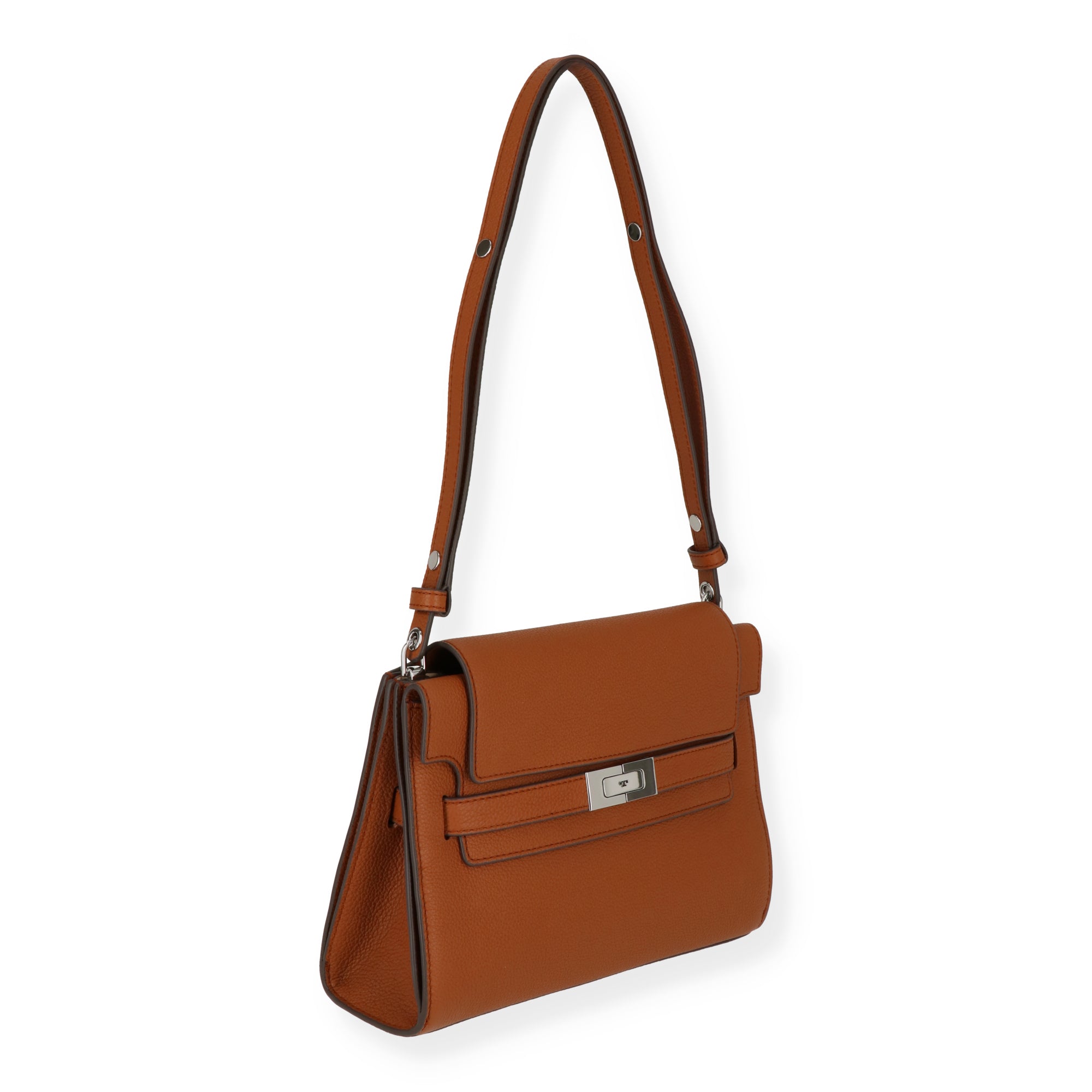 TORYBURCH Tory Burch Womens Orange/Brown Shoulder Bag