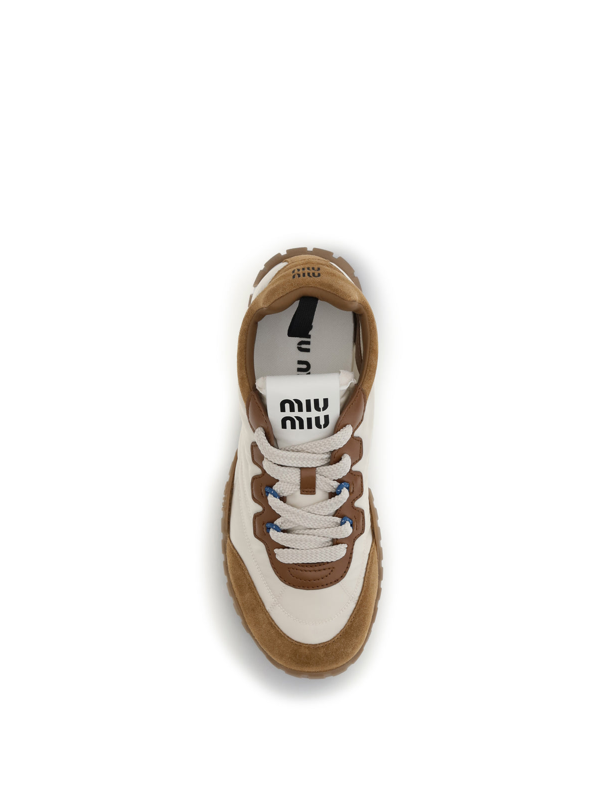 Miu Miu Women Fabric And Suede Sneakers