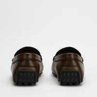Tods Leather Double T Buckle Gommino Driving Shoes