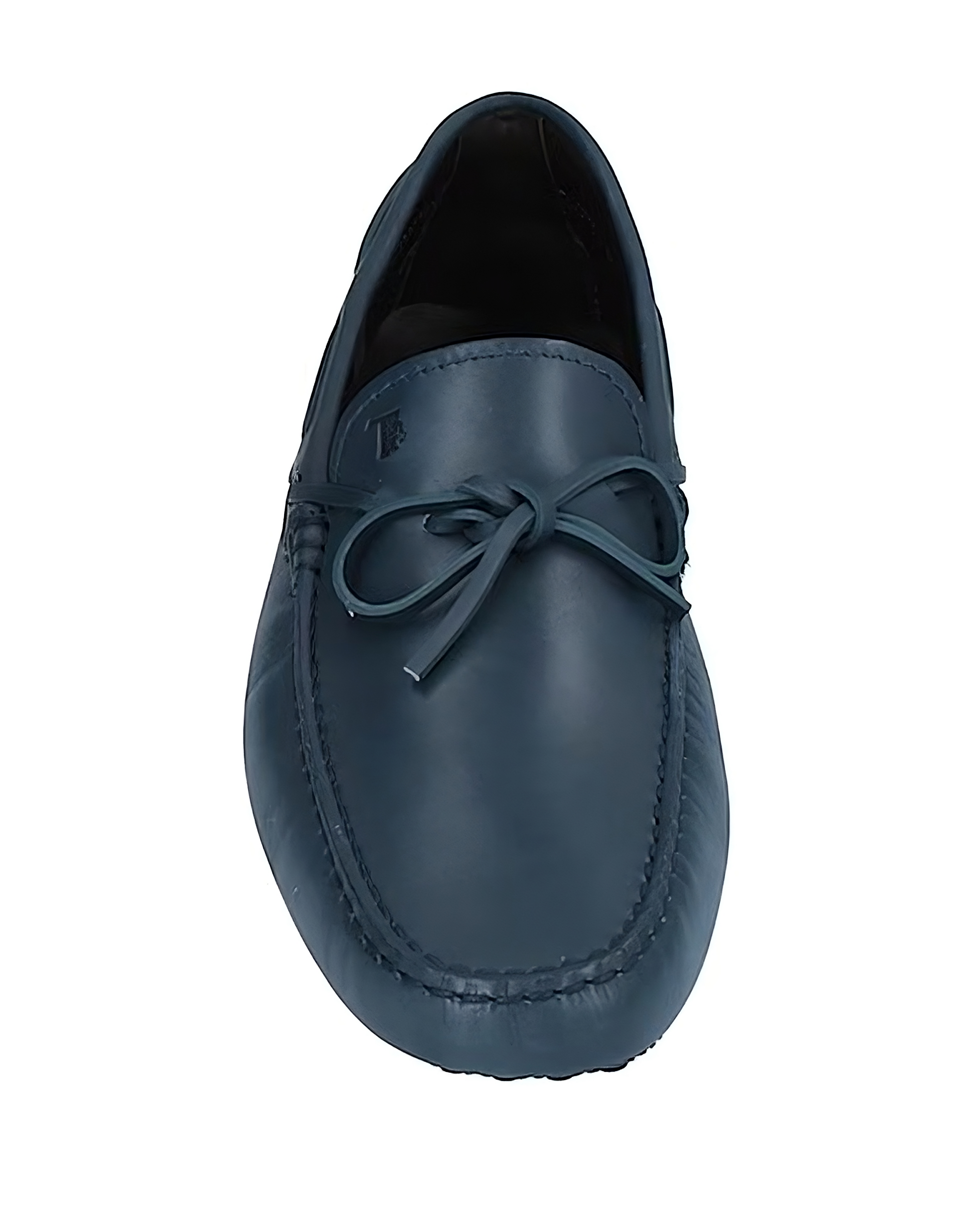 Tods Blue Leather Lace-Up Gommino Driving Shoes