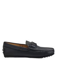 Tods Leather T-Buckle Driving Loafers