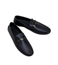Tods Tod's Leather Gommino Driving Shoes Black