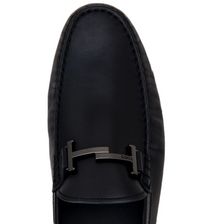 Tods Tod's Leather Gommino Driving Shoes Black