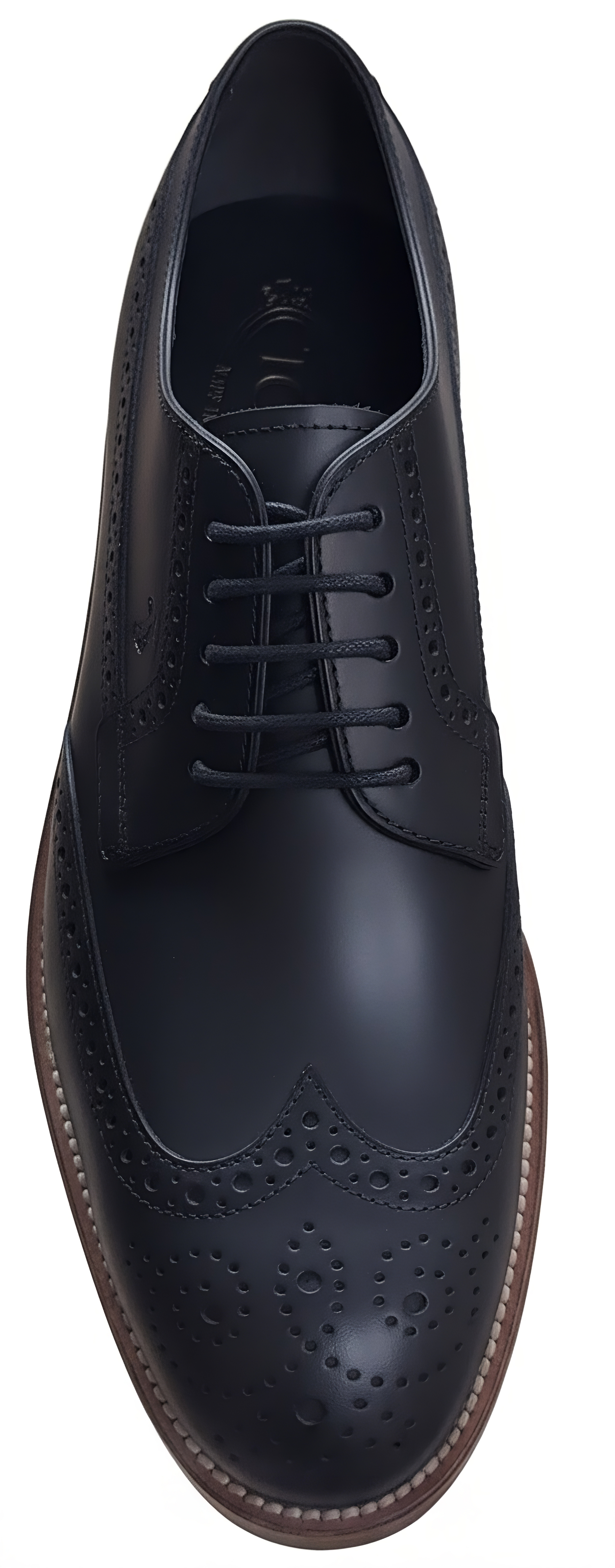 Tods Leather Wingtip Brogue Oxford Shoes