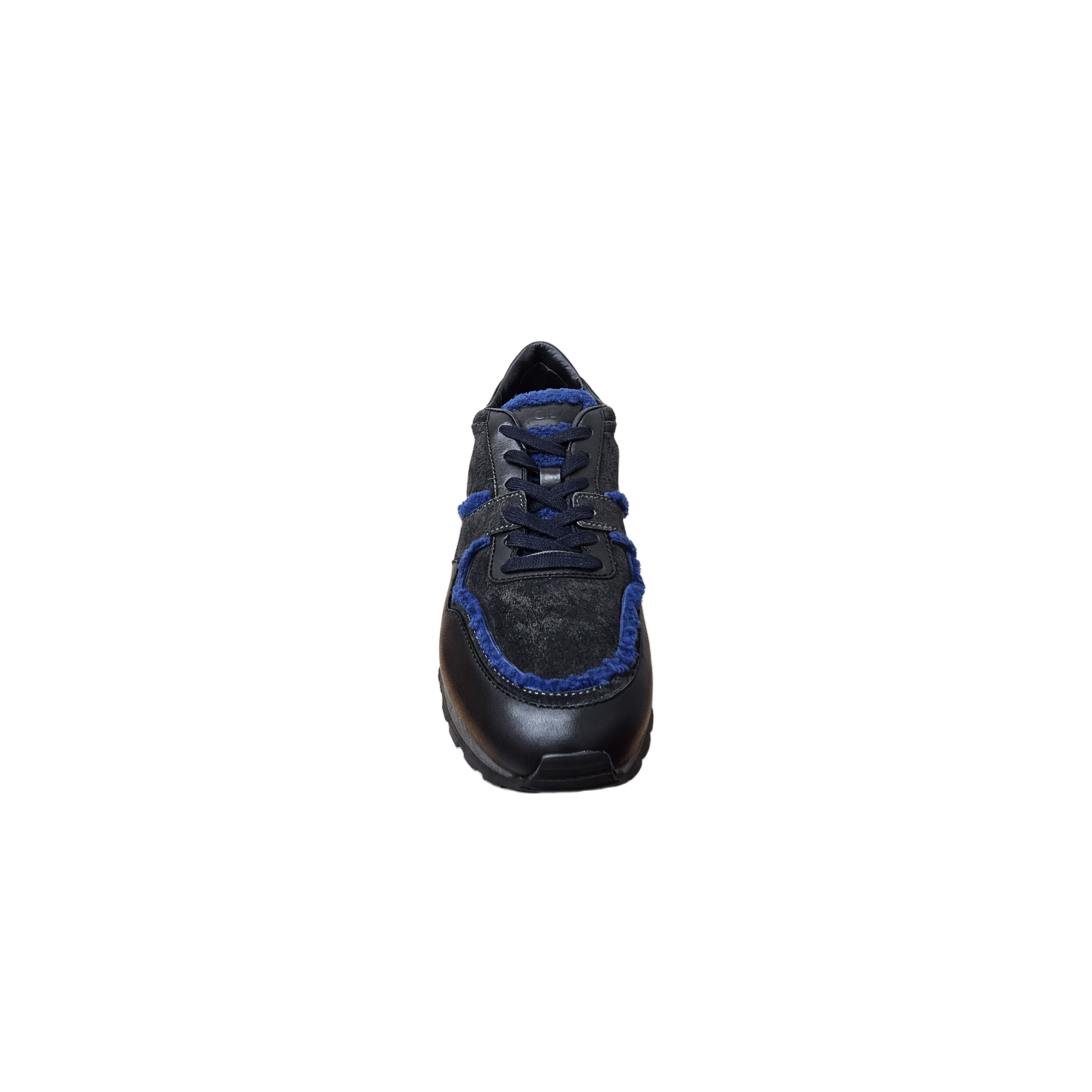TODS MENS SNEAKERS IN BLACK/BLUE