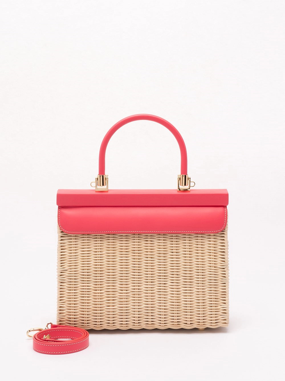 Rodo Rodo Women Wicker And Leather Medium Handbag