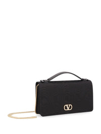 Valentino Garavani Valentino Garavani Women "Vlogo Signature" Wallet On Chain With Top Handle
