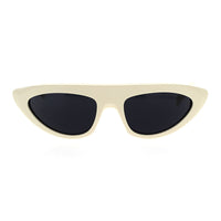 Celine Sunglasses Geometric Full Rim, Shiny Black Frame and Smoke Lens CL40261I01A