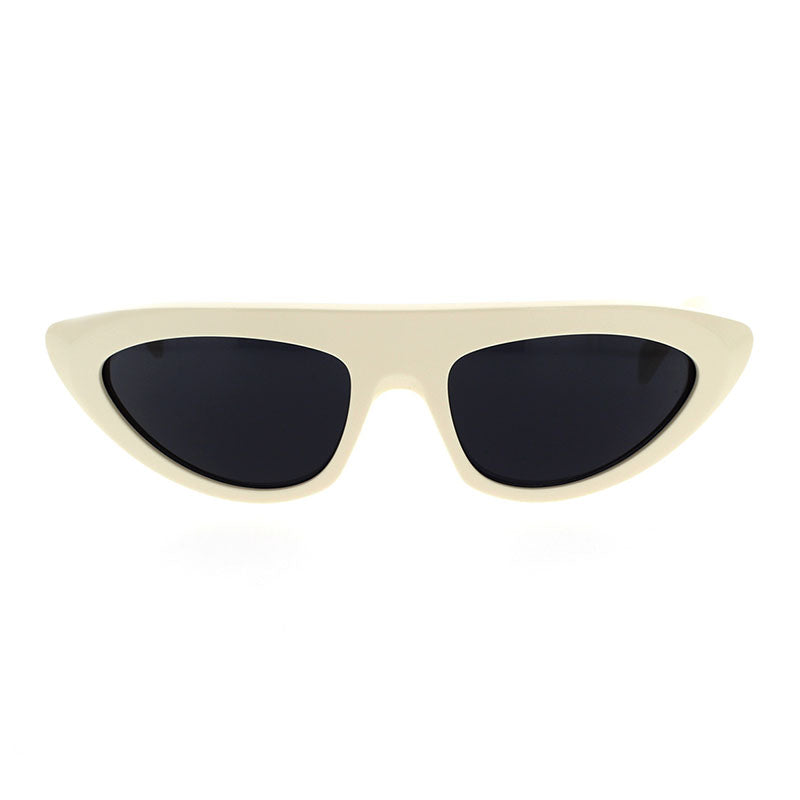 Celine Sunglasses Geometric Full Rim, Shiny Black Frame and Smoke Lens CL40261I01A
