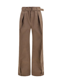 Lemaire Women Rounded Poly-Cotton Twill Pants