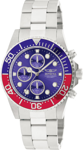 Invicta Men's Pro Diver Blue Dial Watch - 1771