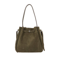 TORYBURCH Tory Burch Womens Dark Olive Shoulder Bag