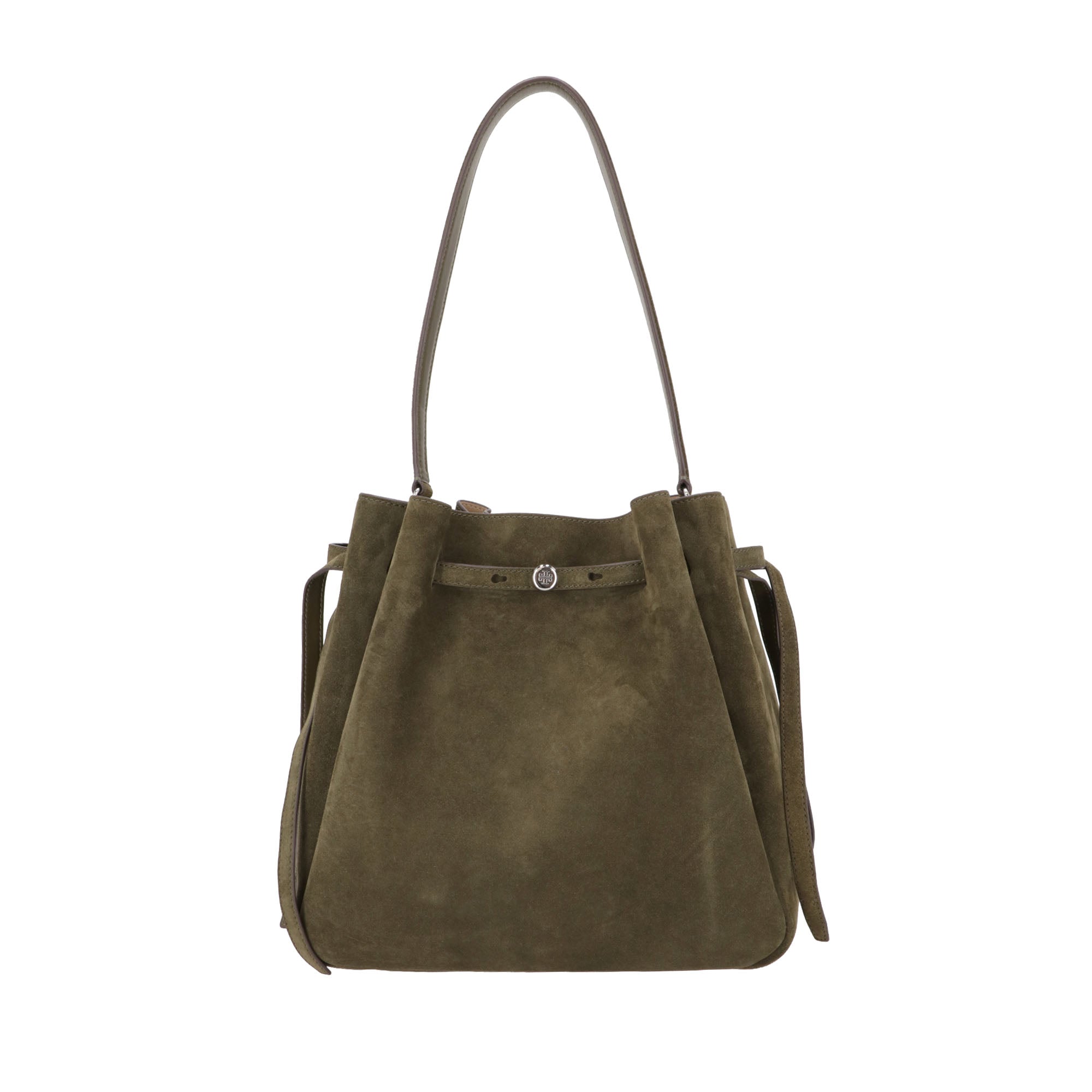 TORYBURCH Tory Burch Womens Dark Olive Shoulder Bag