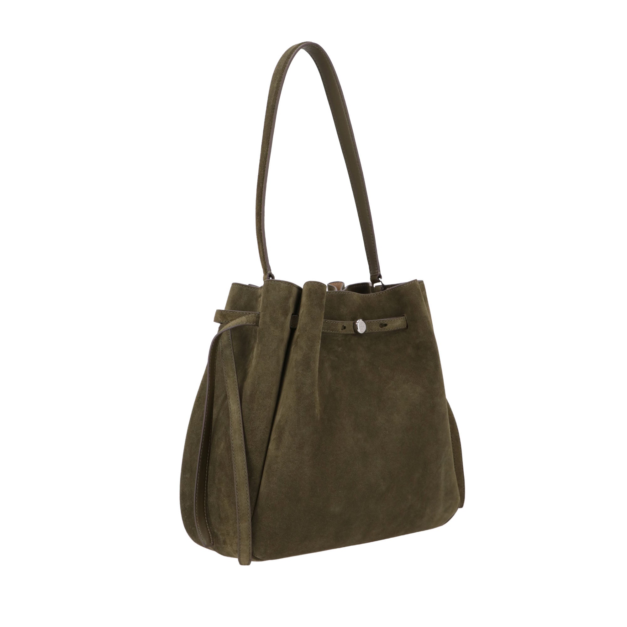 TORYBURCH Tory Burch Womens Dark Olive Shoulder Bag