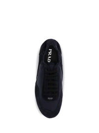 PRADA Prada Men Collapse Sneakers In Re-Nylon And Suede