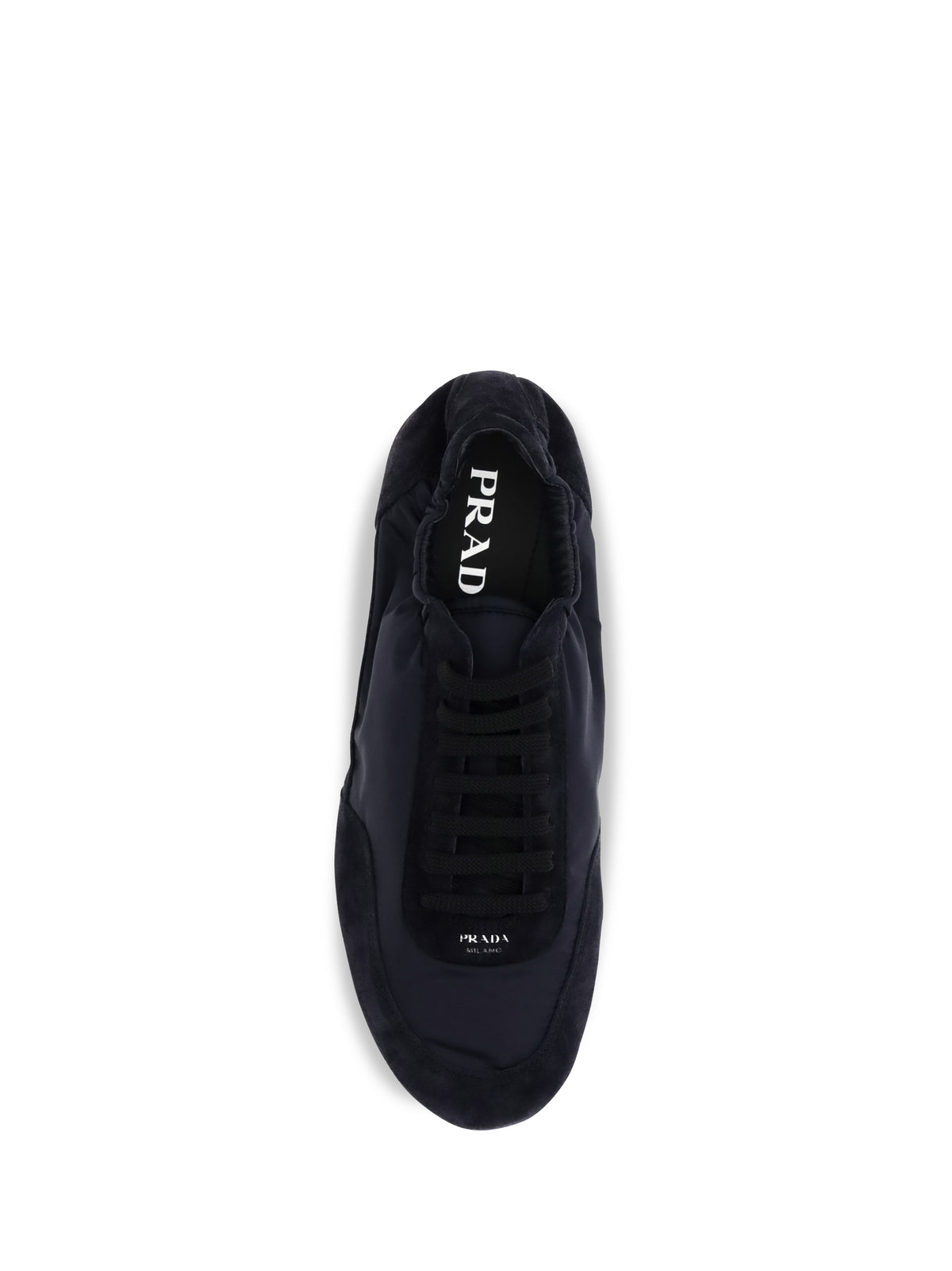 PRADA Prada Men Collapse Sneakers In Re-Nylon And Suede