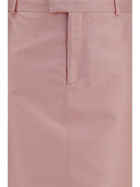 Gucci Women Silk Faille Skirt