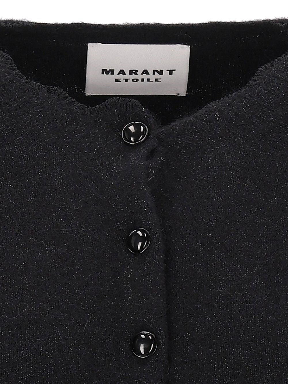 Marant Etoile Women "Naia-Gb" Crewneck Cardigan