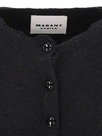Marant Etoile Women "Naia-Gb" Crewneck Cardigan