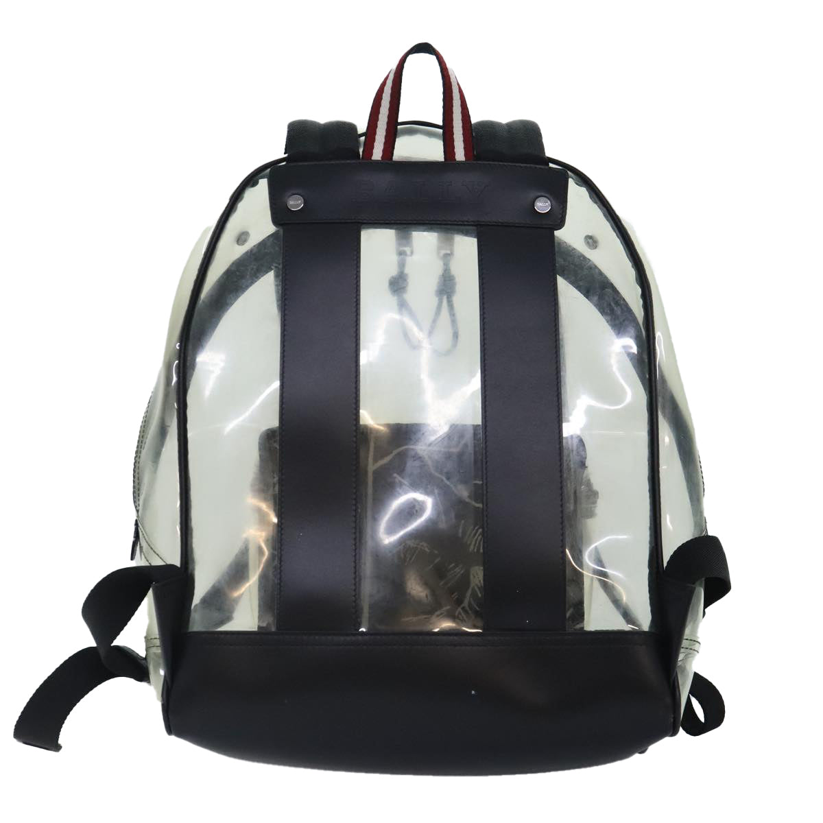 Bally Transparent Vinyl Backpack Bag (Pre-Owned)