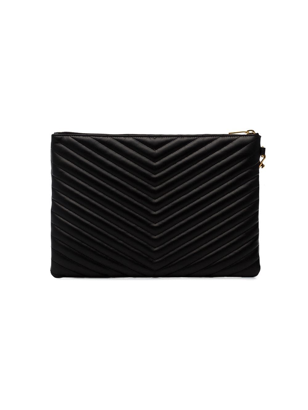 SAINT LAURENT PARIS Cassandre Matelassé Leather Tablet Pouch Women