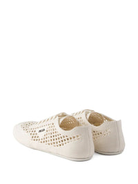 Prada Women Collapse Crochet Laced Sneakers