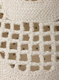 Prada Women Collapse Crochet Laced Sneakers