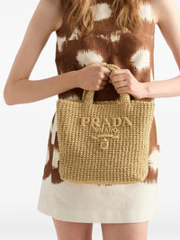 Prada Women Small Crochet Tote Bag