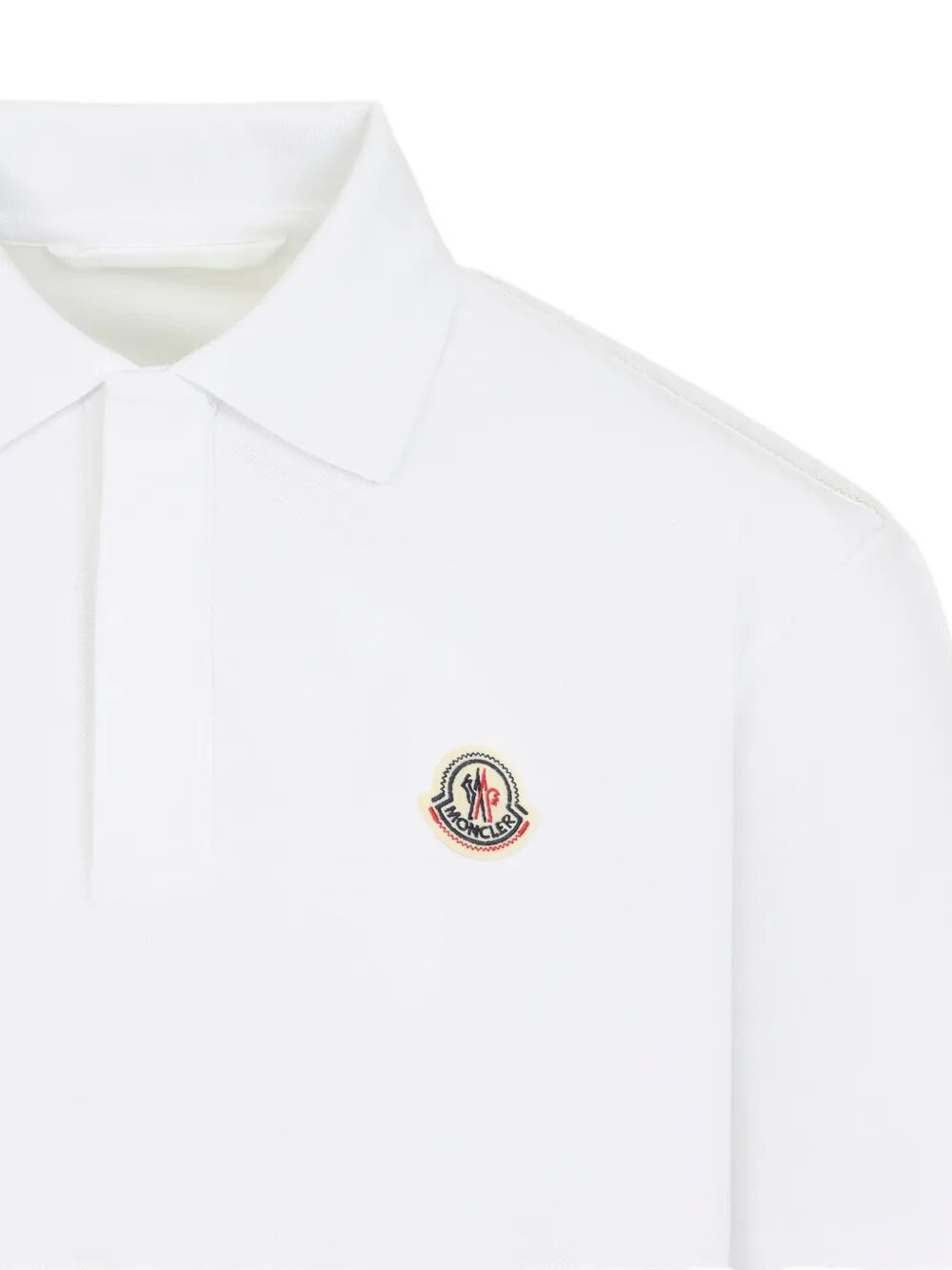 Moncler Men Logo Cotton Piqué Polo Shirt