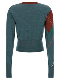 VIVIENNE WESTWOOD Vivienne Westwood Women 'Argyle Cropped' Cardigan