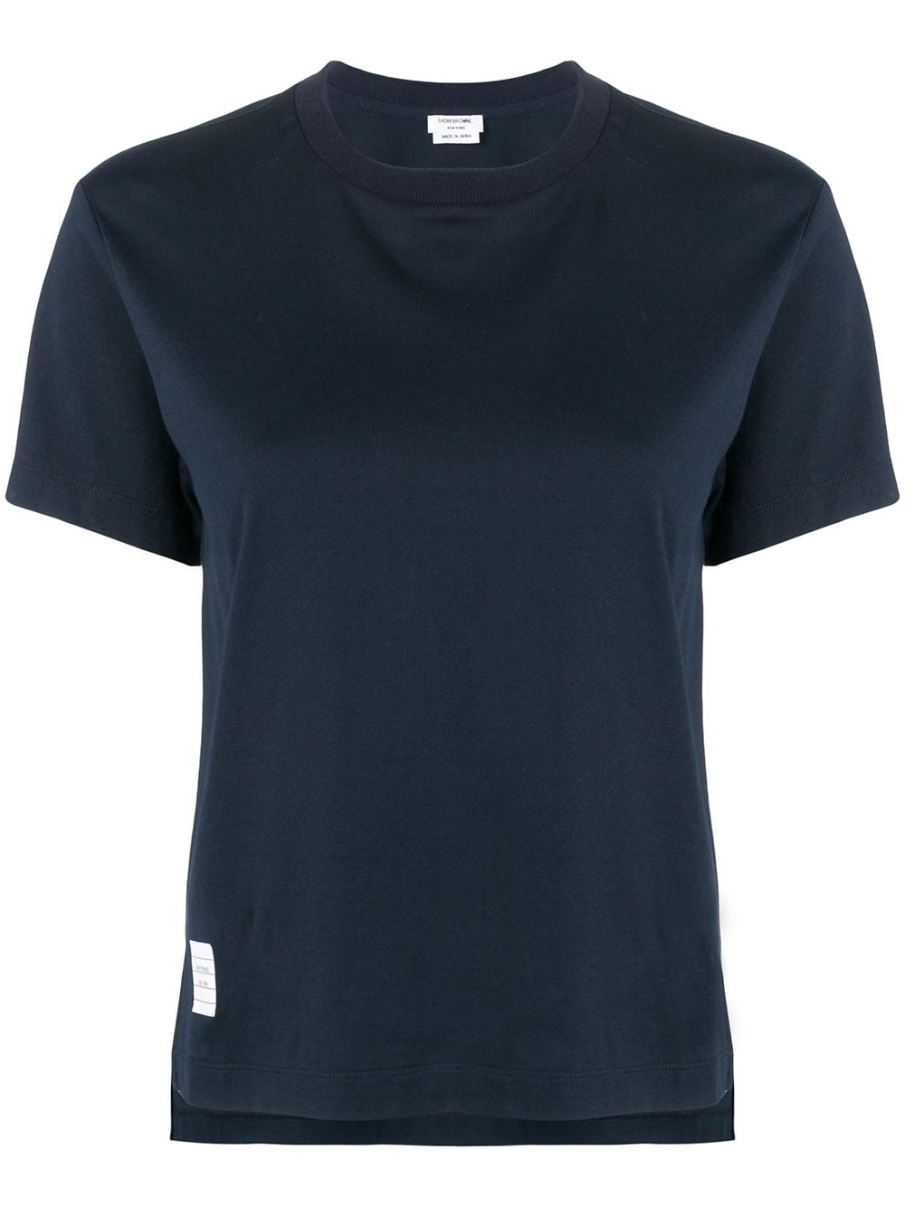 Thom Browne Women Logo-Patch Short-Sleeve T-Shirt