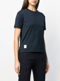 Thom Browne Women Logo-Patch Short-Sleeve T-Shirt