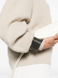 BRUNELLO CUCINELLI Brunello Cucinelli Women Maglione A Coste Con Polsini Gioiello