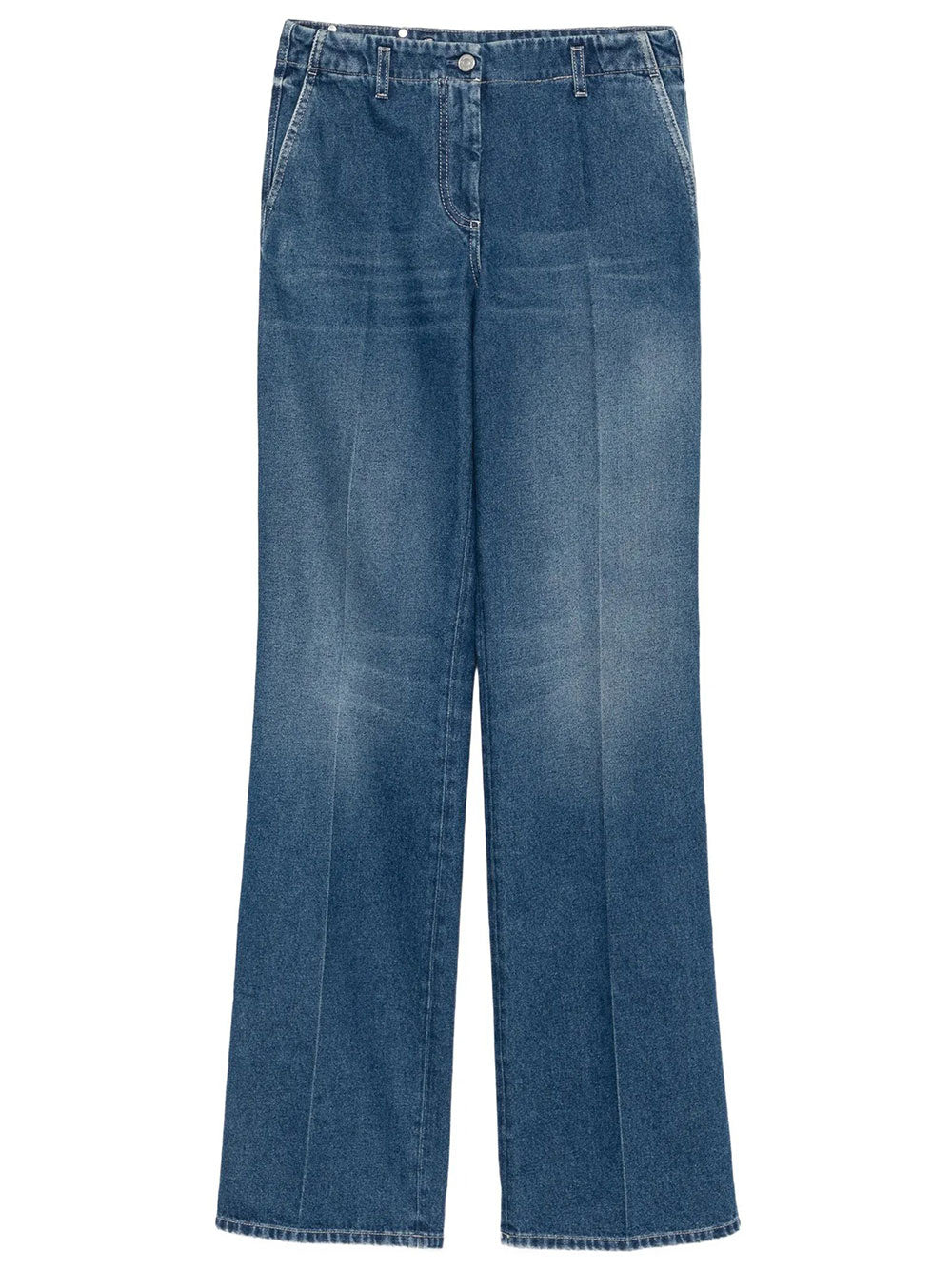 DRIES VAN NOTEN Dries Van Noten Women Jeans Aderente Con Gamba A Zampa
