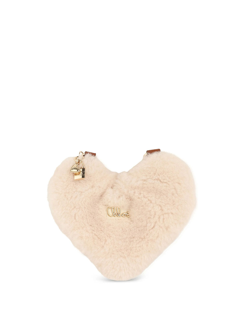 CHLOÉ KIDS Borsa A Spalla Effetto Shearling Women