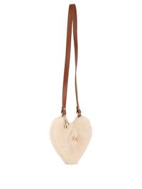 CHLOÉ KIDS Borsa A Spalla Effetto Shearling Women