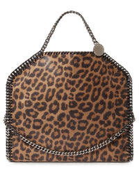 STELLA MCCARTNEY Stella Mccartney Women Borsa Tote "Falabella" Pieghevole Motivo Leopardo