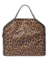 STELLA MCCARTNEY Stella Mccartney Women Borsa Tote "Falabella" Pieghevole Motivo Leopardo
