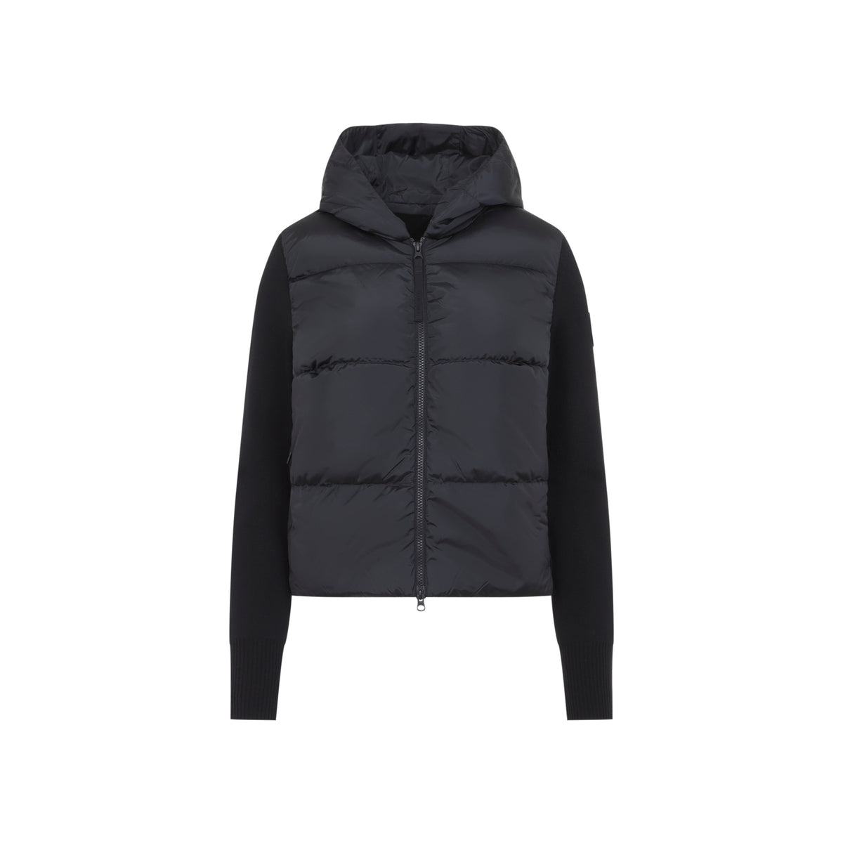 Canada Goose Hybridge Wide Quilt Knit Hoody Women
