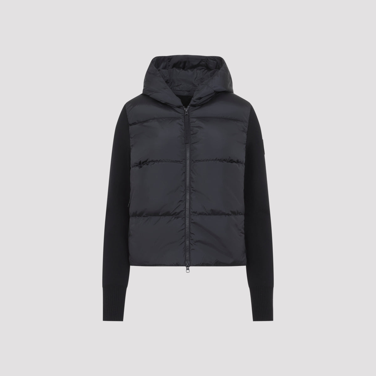 Canada Goose Hybridge Wide Quilt Knit Hoody Women