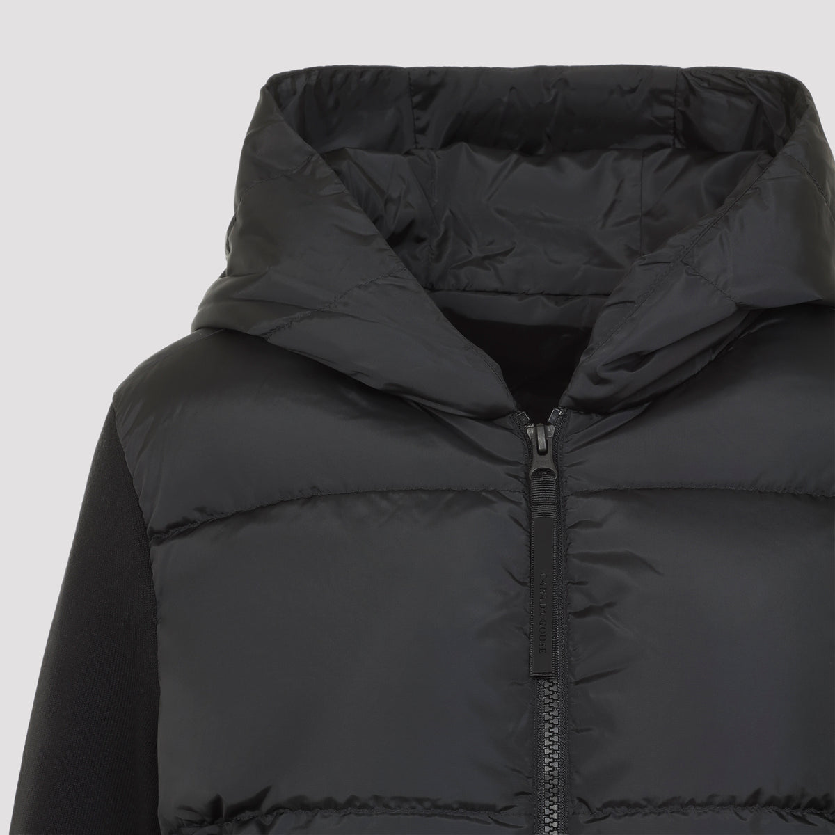 Canada Goose Hybridge Wide Quilt Knit Hoody Women