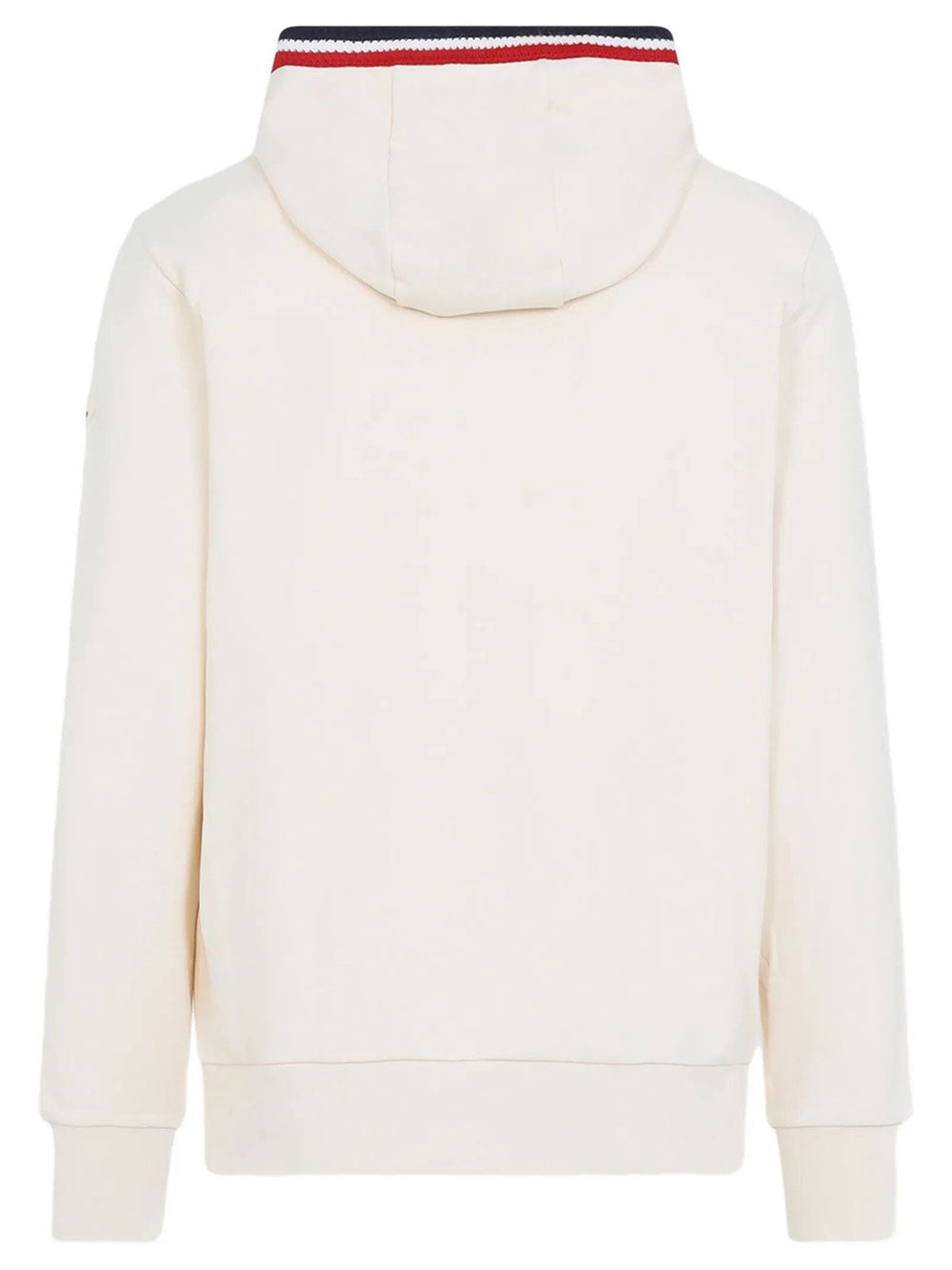 MONCLER Felpa Con Cappuccio Con Profili A Righe Women