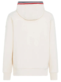 MONCLER Felpa Con Cappuccio Con Profili A Righe Women