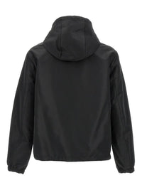 Fendi Men Tech Fabric Hooded Blouson