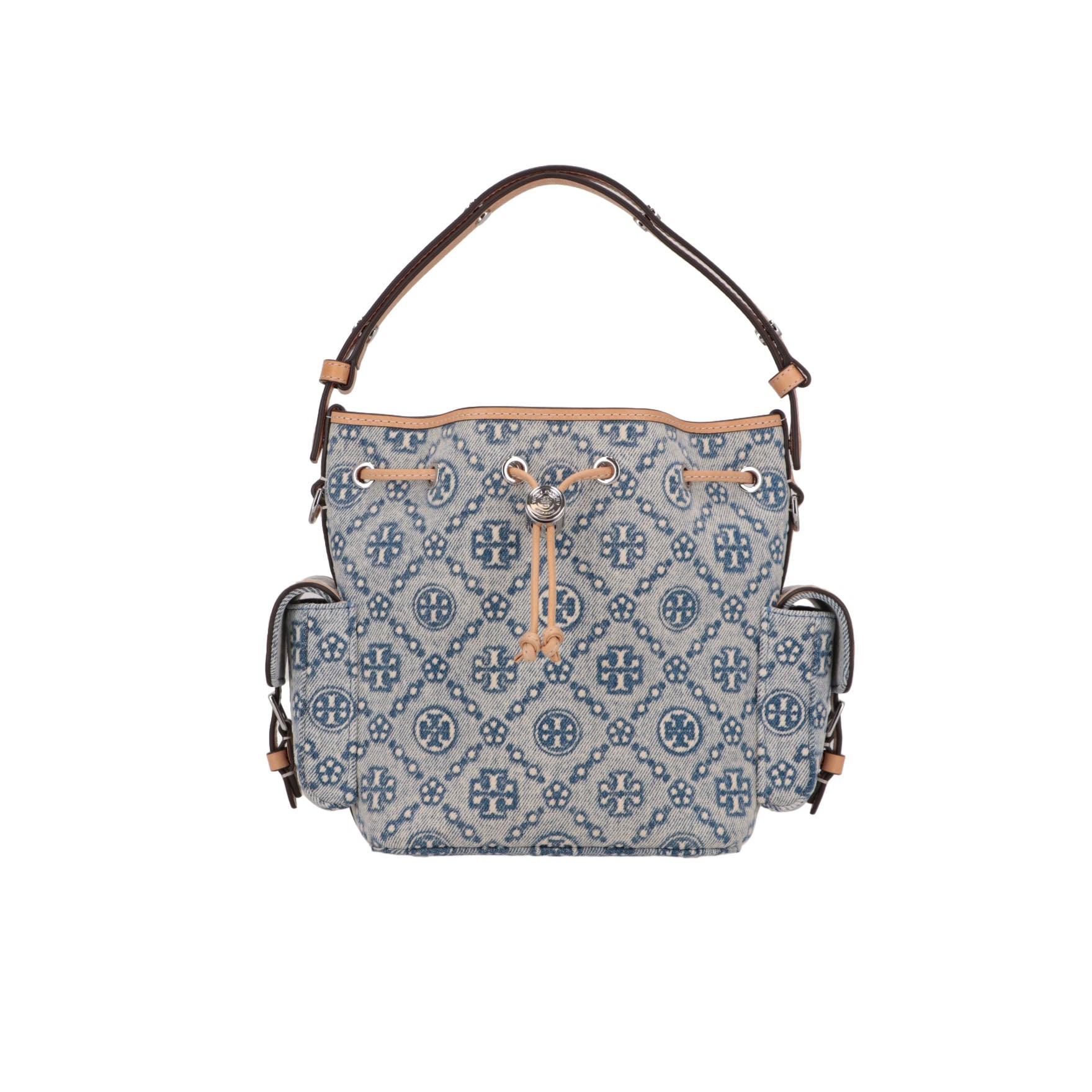 TORYBURCH Tory Burch Womens Powder Blue Shoulder Bag