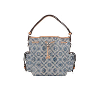 TORYBURCH Tory Burch Womens Powder Blue Shoulder Bag