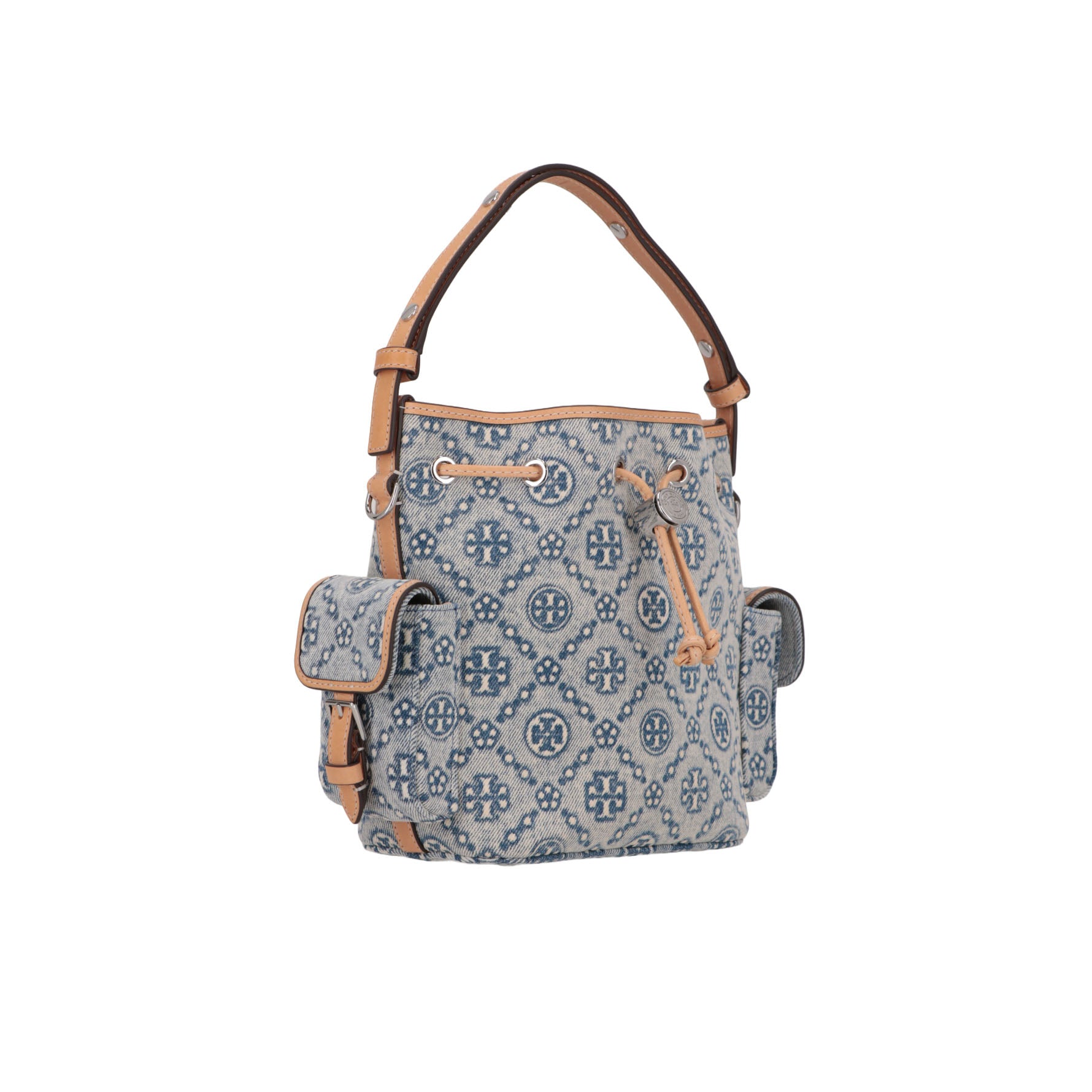 TORYBURCH Tory Burch Womens Powder Blue Shoulder Bag