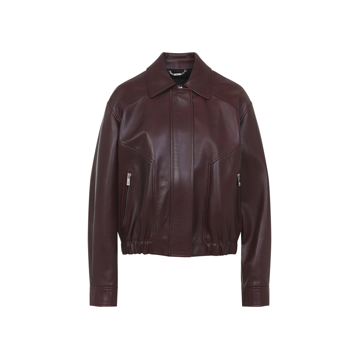 Versace Bufalo Leather Blouson Women